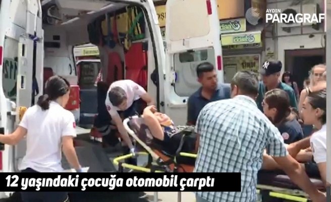 12 yaşındaki çocuğa otomobil çarptı