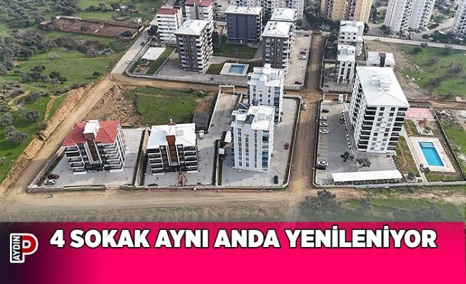 4 SOKAK AYNI ANDA YENİLENİYOR