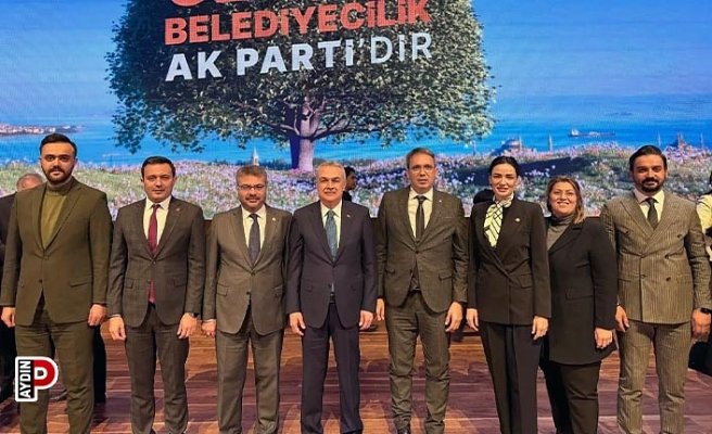AK Parti Aydın tam kadro Ankara’da