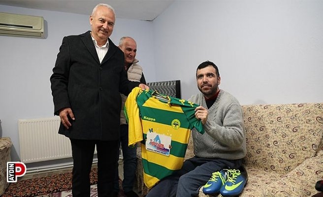 Akcan’ın isteğini Başkan Kıvrak, yerine getirdi