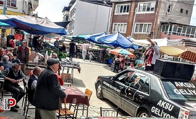 Aksu, Aydın’ı karış karış dolaşıyor