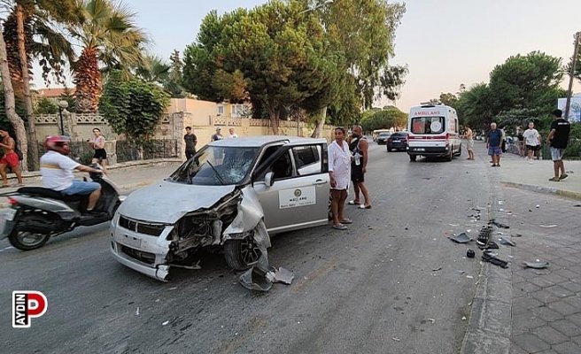 Alkollü sürücü motosikletliye çarptı: 1 ağır yaralı