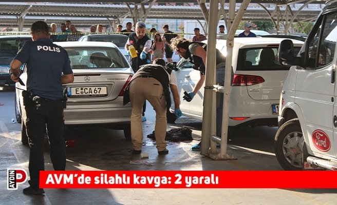 AVM’de silahlı kavga: 2 yaralı