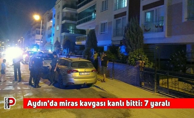 Aydın'da miras kavgası kanlı bitti: 7 yaralı