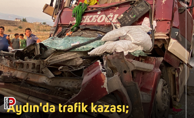 Aydın'da trafik kazası; 1'i ağır 4 yaralı