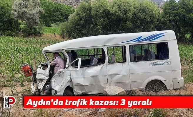 Aydın'da trafik kazası: 3 yaralı