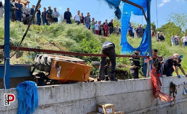 Aydın'da traktör kazası: 5 yaralı