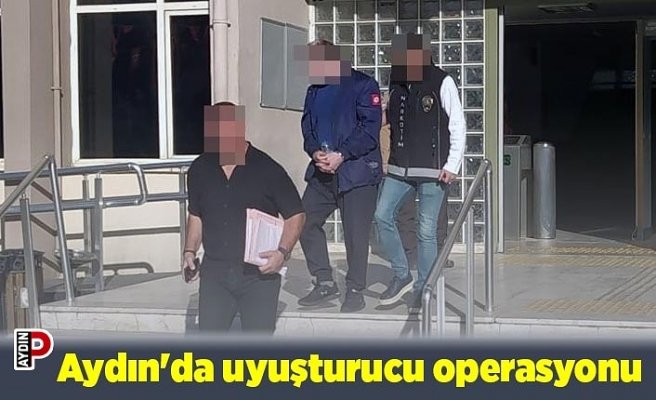 Aydın'da uyuşturucu operasyonu