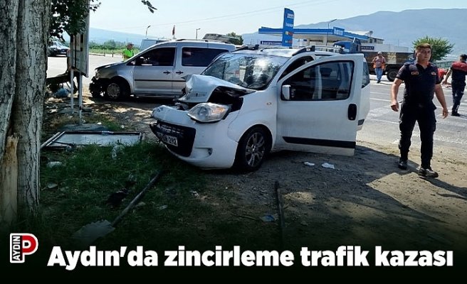 Aydın'da zincirleme trafik kazası