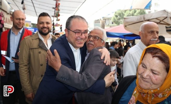 AYDIN HALKI KARAKOZ'U BAĞRINA BASTI