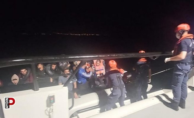 Aydın’da 65 düzensiz göçmen yakalandı