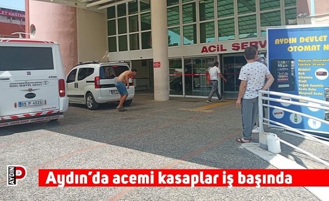 Aydın’da acemi kasaplar iş başında