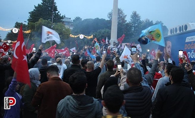 Aydın’da Erdoğan coşkusu