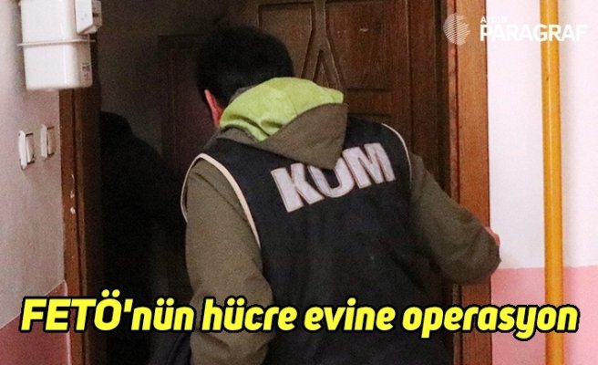 Aydın’da FETÖ'nün hücre evine operasyon