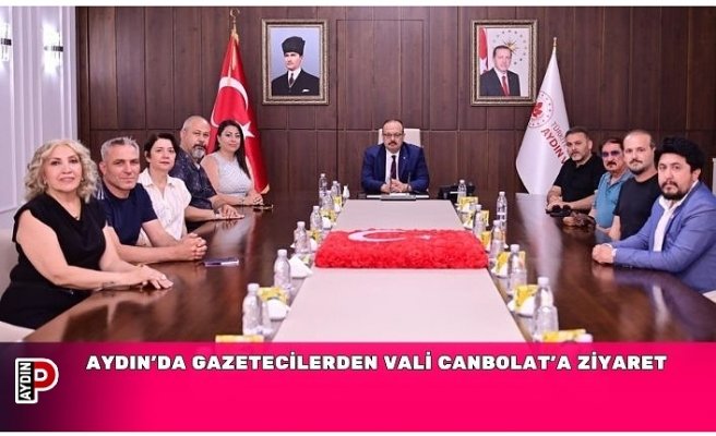 ABGC’den Vali Canbolat’a ziyaret
