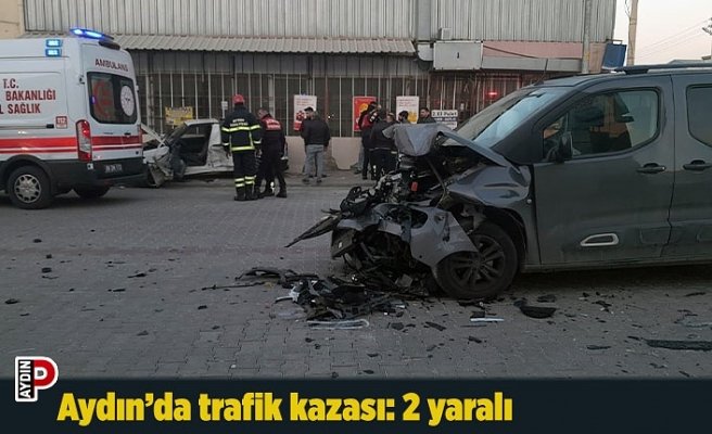 Aydın’da trafik kazası: 2 yaralı