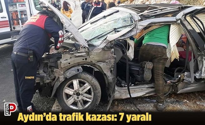 Aydın’da trafik kazası: 7 yaralı