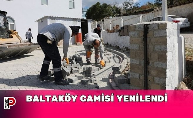 BALTAKÖY CAMİSİ YENİLENDİ