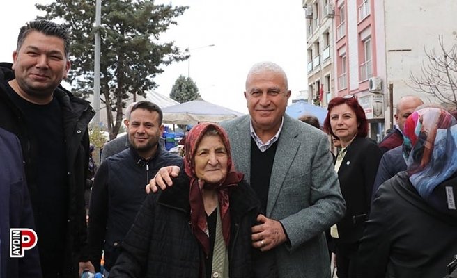 Başkan Atay, Efeler halkıyla buluşmaya devam ediyor