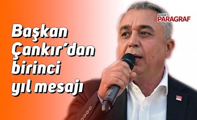 Başkan Çankır’dan birinci yıl mesajı