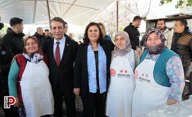 Başkan Çerçioğlu, Cumartesi Pazarı'nda vatandaşlarla buluştu