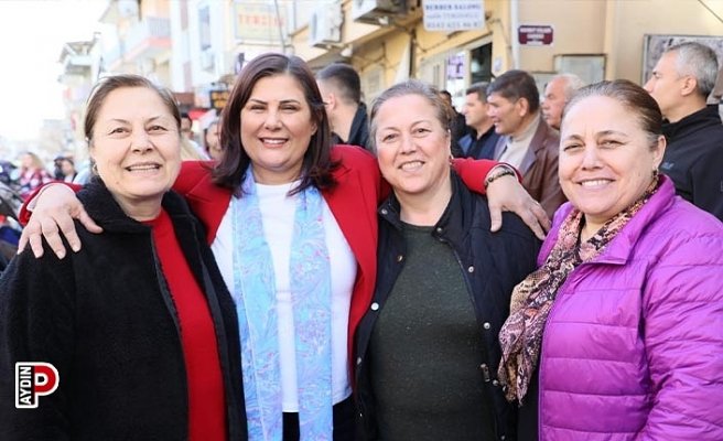 Başkan Çerçioğlu Sultanhisar'da vatandaşlarla buluştu