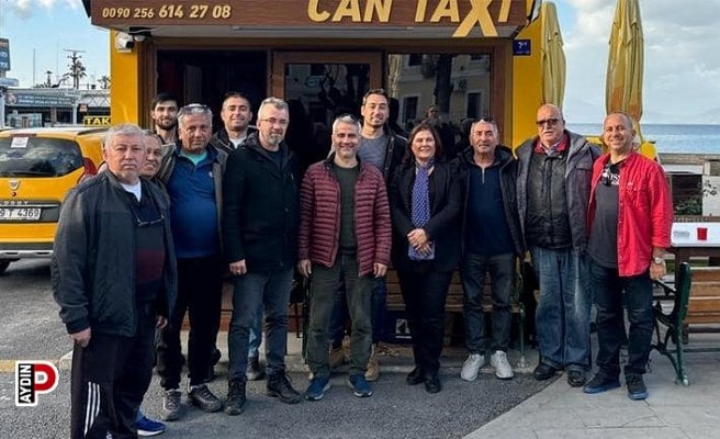 Başkan Çerçioğlu taksicilerle buluştu