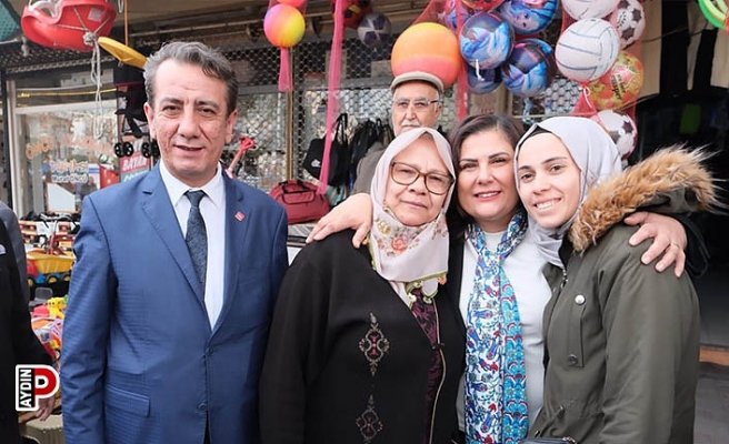 Başkan Çerçioğlu, Umurlu Pazarı’nda vatandaşlarla bir araya geldi