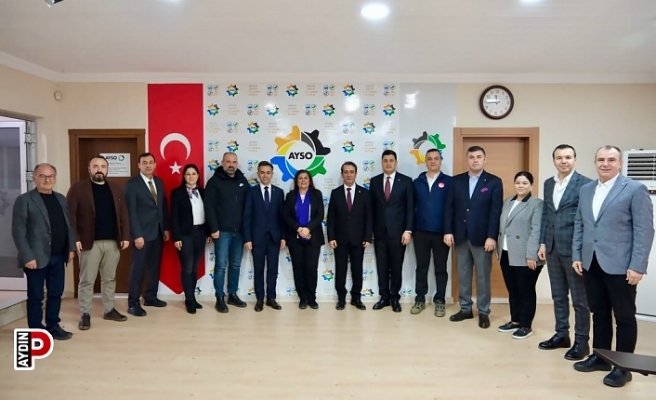 Başkan Çerçioğlu ve Yetişkin’den Sanayi Odası’na ziyaret