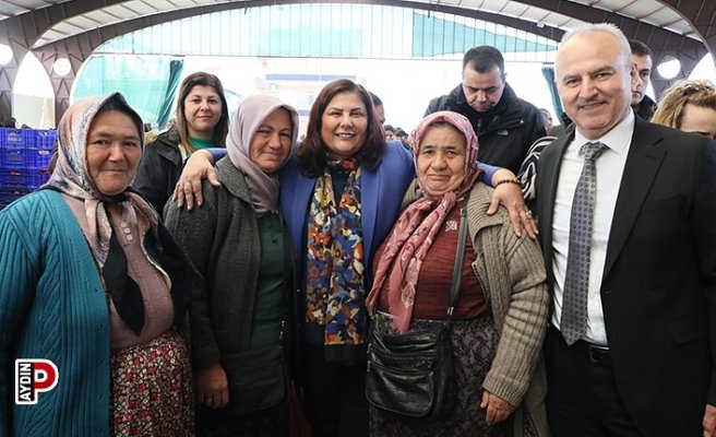 Başkan Çerçioğlu’na Çine’de yoğun ilgi