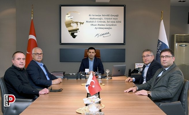 Başkan Günel ilçe başkanlarıyla bir araya geldi