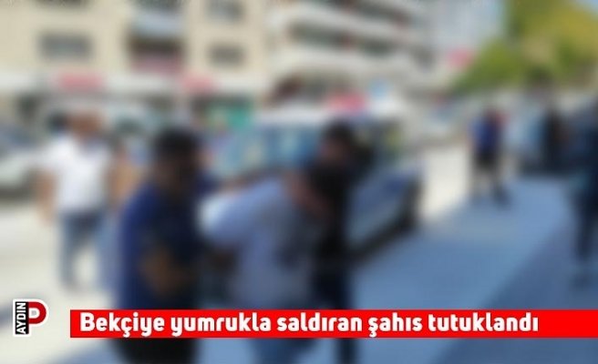 Bekçiye yumrukla saldıran şahıs tutuklandı