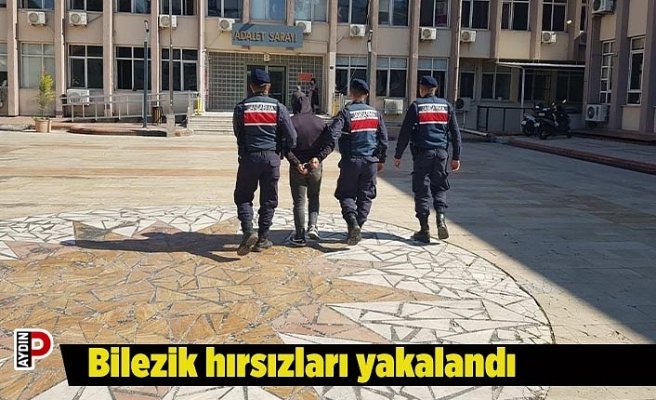 Bilezik hırsızları yakalandı