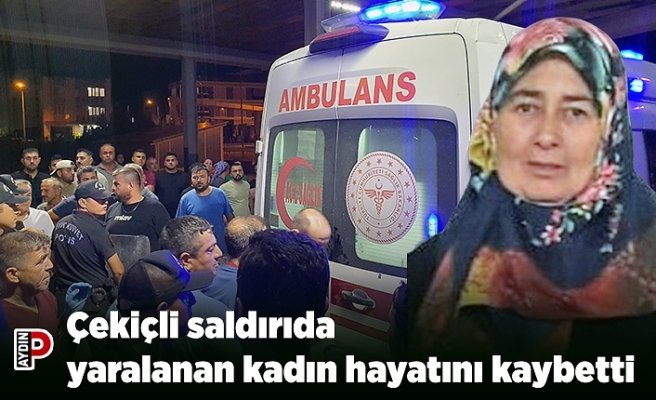 Çekiçli saldırıda yaralanan kadın hayatını kaybetti
