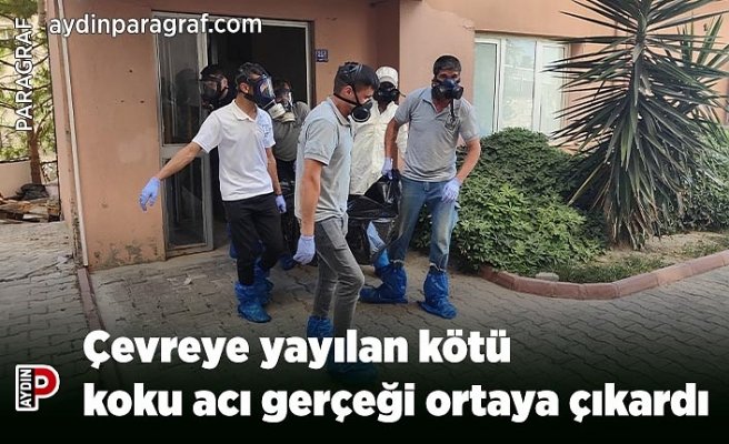 Çevreye yayılan kötü koku acı gerçeği ortaya çıkardı