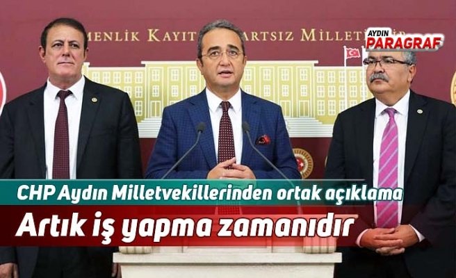 CHP Aydın Milletvekillerinden ortak açıklama