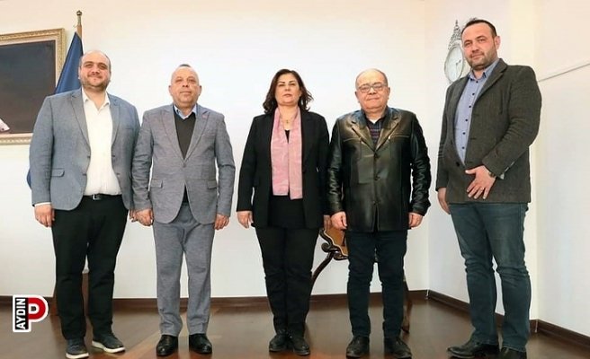 CHP Bozdoğan Belediye Başkan Adayı Özel, Başkan Çerçioğlu ile görüştü