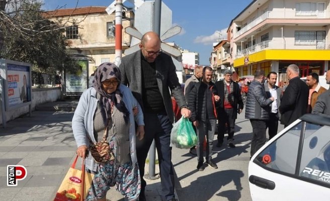 CHP Germecik Belediye Başkan adayı Burak Zencirci ziyaretlere devam ediyor