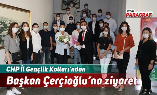 CHP İl Gençlik Kolları’ndan Başkan Çerçioğlu’na ziyaret