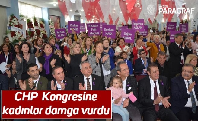 CHP  Kongresine kadınlar damga vurdu