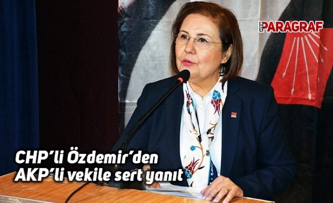 CHP’li Özdemir’den AKP’li vekile sert yanıt