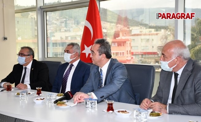 CHP’li vekiller Söke Belediye Başkanı Tuncel’i ziyaret etti