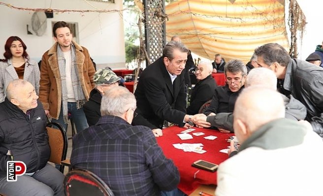 CHP’li Yetişkin kıraathanelerde vatandaşla buluşuyor