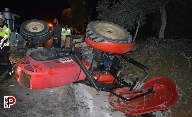 Çine'de zincirleme trafik kazası: 2 yaralı