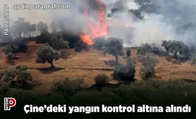 Çine’deki yangın kontrol altına alındı