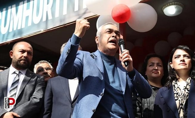 Cumhur İttifakı Söke'de coşkulu açılış yaptı