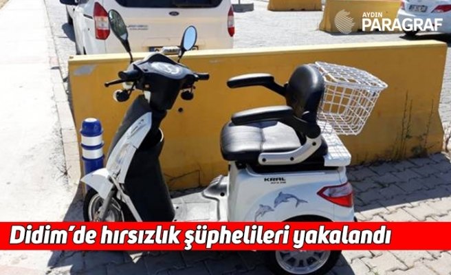 Didim’de hırsızlık şüphelileri yakalandı