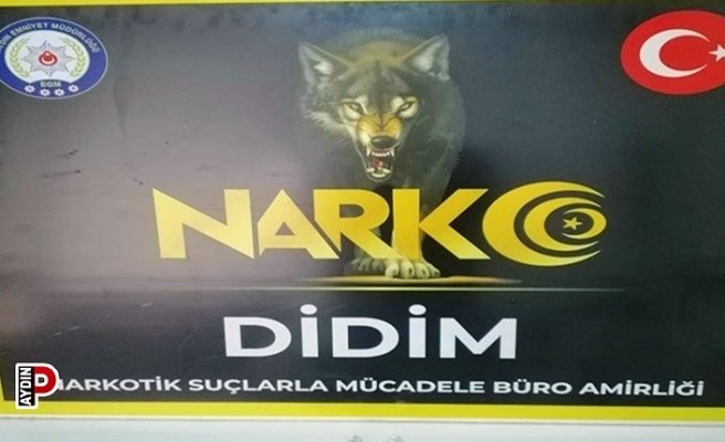 Didim’de uyuşturucu operasyonu