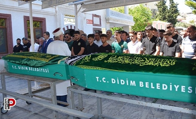 Didim’deki kazada hayatını kaybeden 4 kişi toprağa verildi