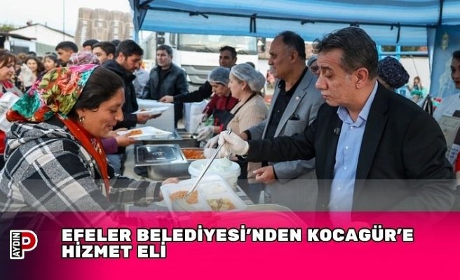 EFELER BELEDİYESİ’NDEN KOCAGÜR’E HİZMET ELİ